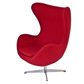 Click in the image of Image of An Egg Chair, style and comfort for your working day. to view at higher resolution.