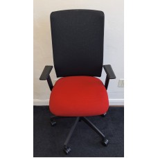 Black & Red operator chairs
