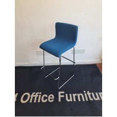 Blue orange box stools