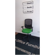 Green Orannge Box Do operator chair