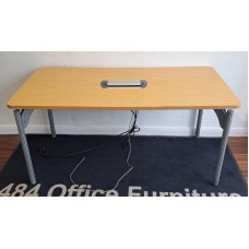 Light oak 1500mm by 750mm meeting tables