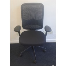 New black Orange Box Do operator chairs