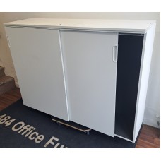 White 1600mm wide 1200mm high 450mm deep storage unit