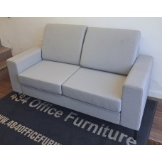Light grey two seater breakout  sofa 