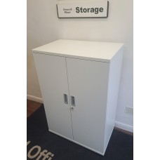 White 1200mm high 800mm wdie 500mm deep double wood units