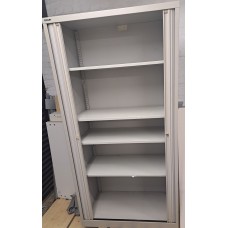 Bisley Grey 2000mm high 1000mm wide side tambour units
