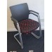 Black & red Stacking meeting chairs
