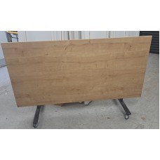 Light Walnut 1800mm by 900mm folding meeting table Light Walnut 1800mm by 900mm folding meeting table