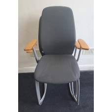 Kinnarps grey stacking meeting chairs