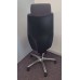 Orange box grey G64 high back operator chairs no arms