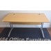 Light oak 1400mm stright desks