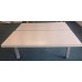 Kinnarps twin 1600mm white bench desk