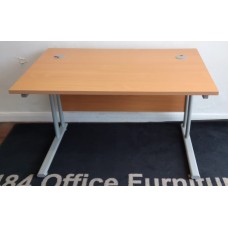 Beech 1200mm by 800mm straight desks