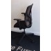 Black & grey mesh contract operator chairs 