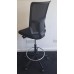 Black draughtsman chair without arms