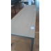 Ninety light oak & steel frame bench desk positions Ninety light oak & steel frame bench desk positions