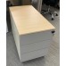 Maple 1600mm by 800 bench desks in singles 2s & 4s with matching mobile pedestals