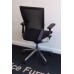 Sidiz Black mesh & Chrome operator chairs 