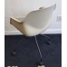 Beige swivel breakout chair