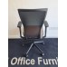 Black mesh & mushroom Sidiz operator chairs