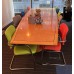 Boat tapered shaped 4200mm by 1600mm end 1400mm middle 800mm end board room table