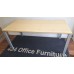Maple 1600mm bench style straight desks