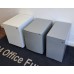 Mobile pedestals in wood or metal various colours