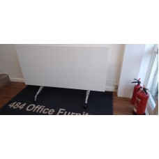 New Orange box white & Chrome 1600mm by 800mm folding tables