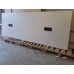 White Vitra one piece 3200mm by 1200mm meeting table slight damage to one corner